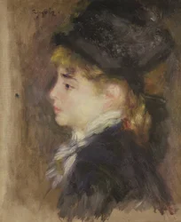Porträt einer Frau, möglicherweise Margot, ca. 1876-78